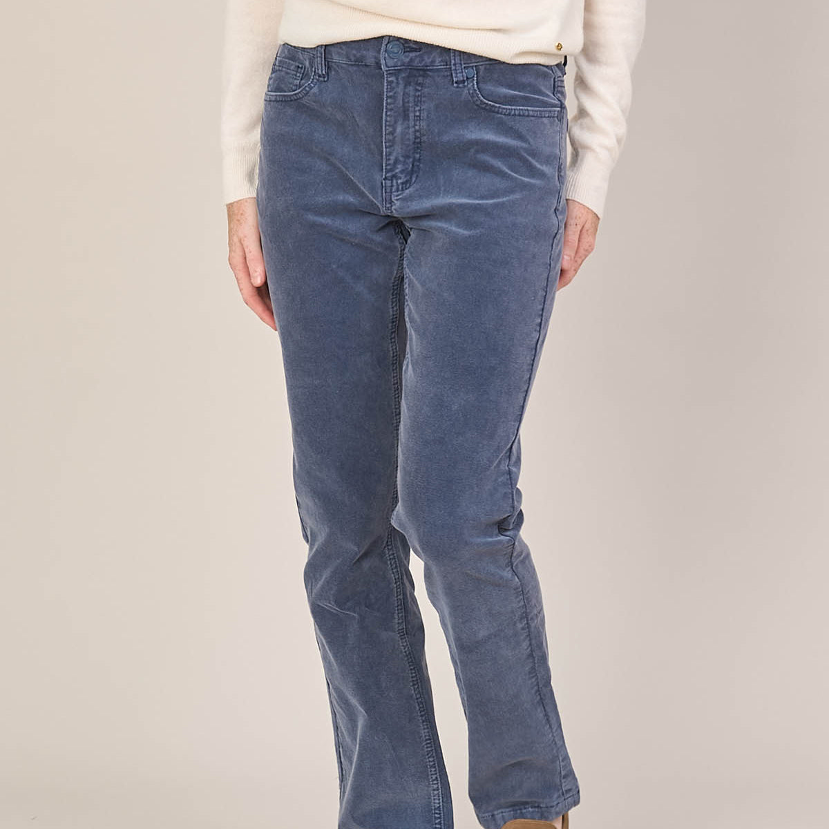 Straight Leg Corduroy Pant