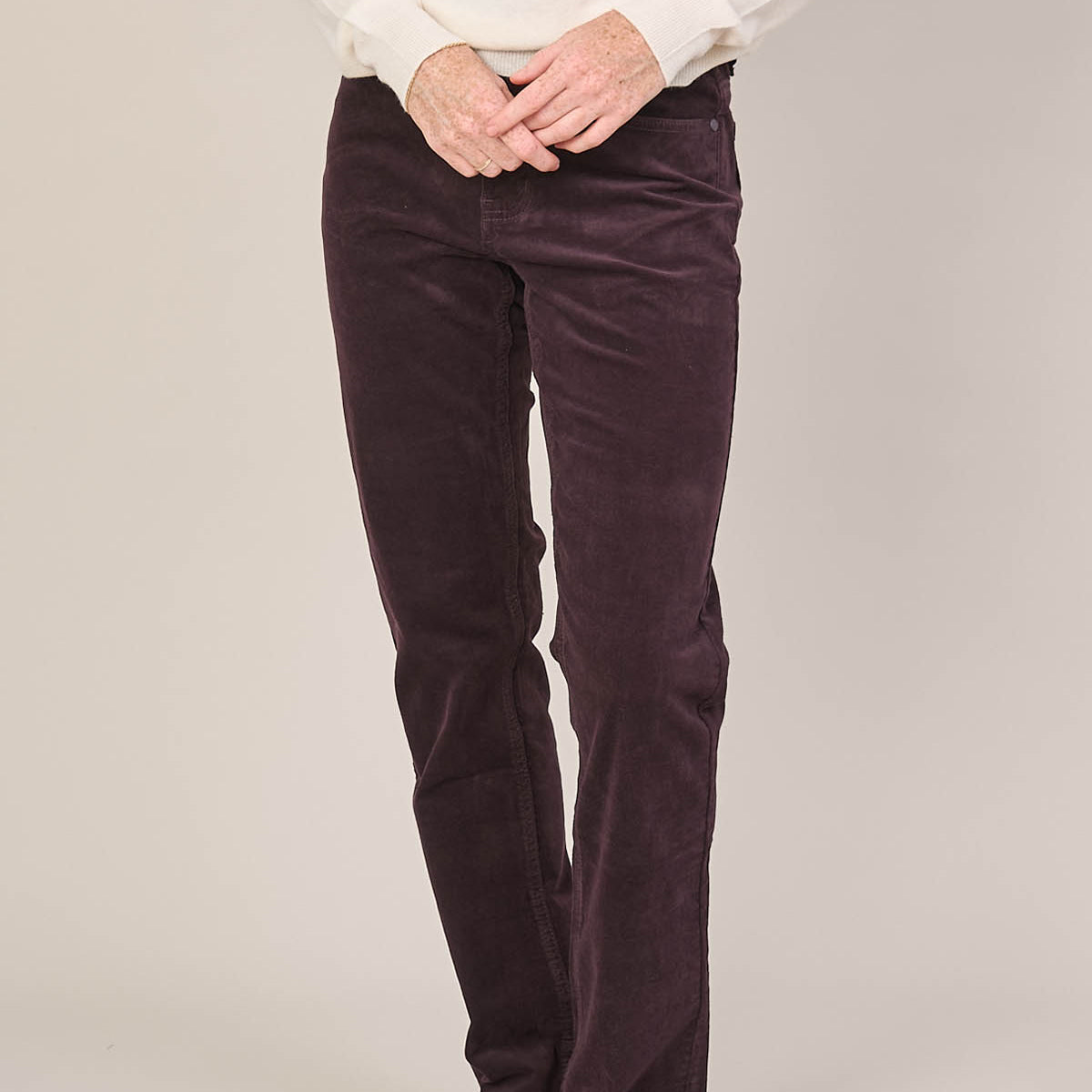 Straight Leg Corduroy Pant