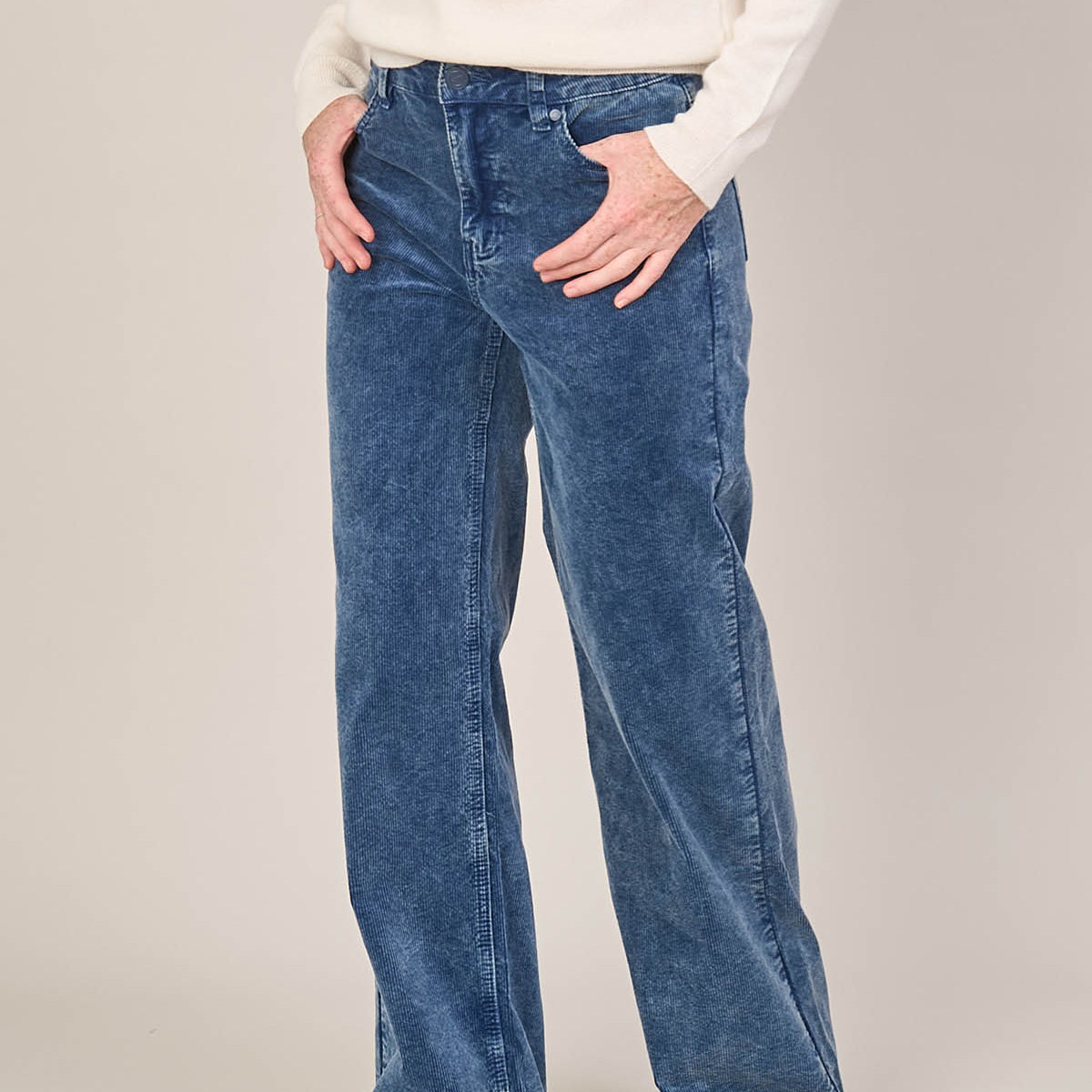 Wide Leg Corduroy Pant