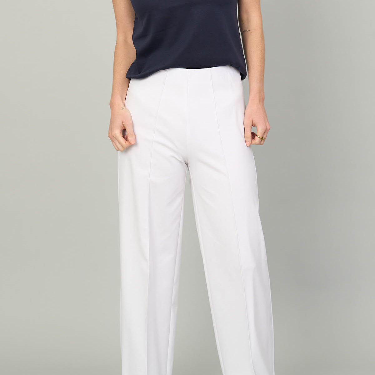 Wide Leg Ponte Pant