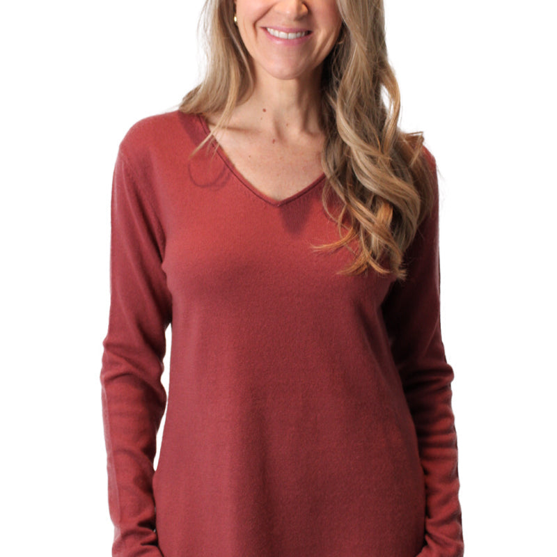 Classic Cashmere V-Neck Sweater
