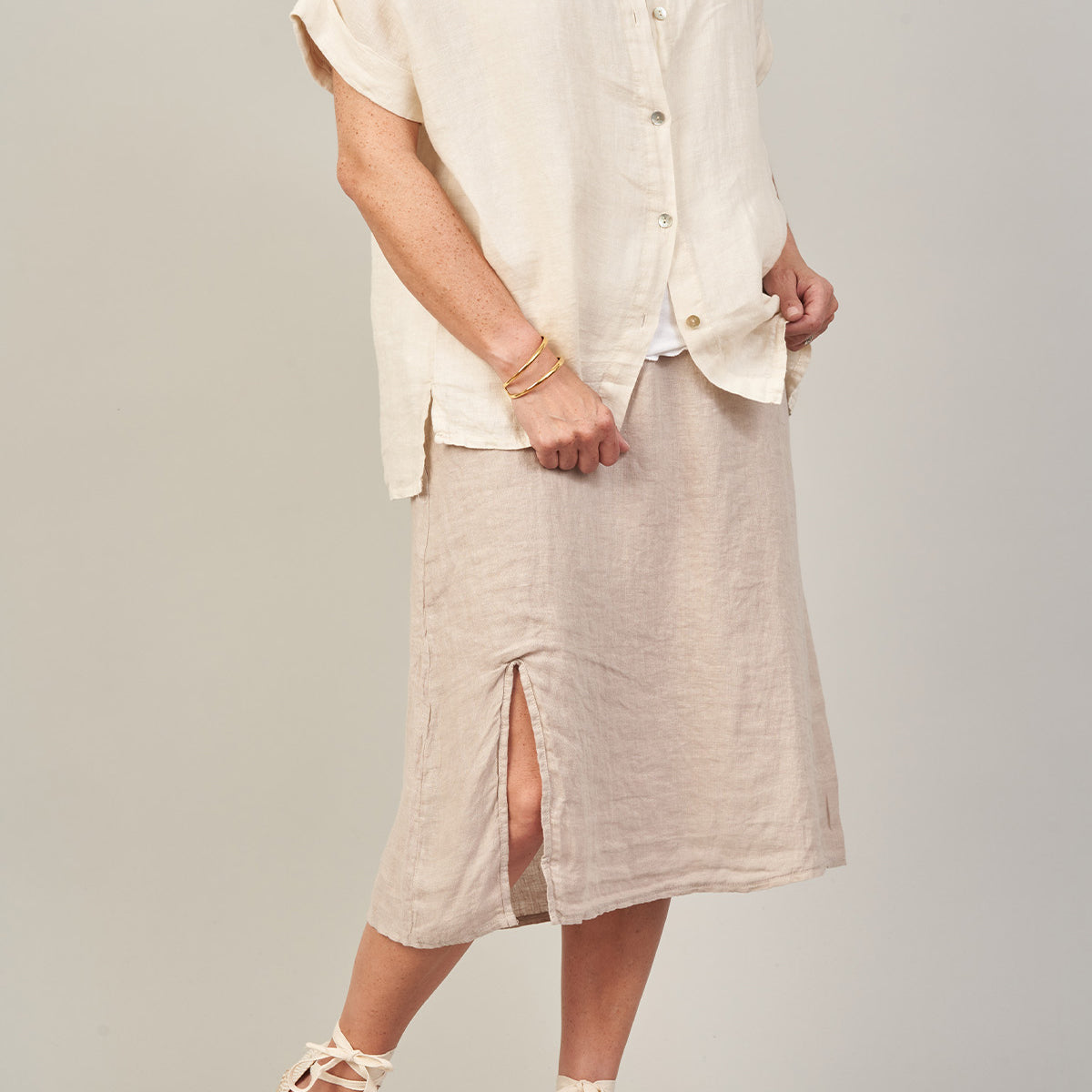 Hammam Linen Skirt