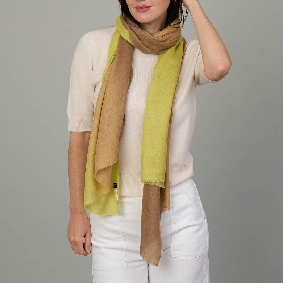 Cashmere & Wool Ombre Scarf