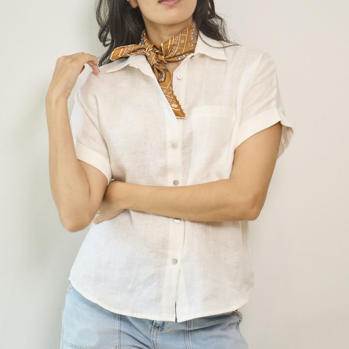Printed Silk Square