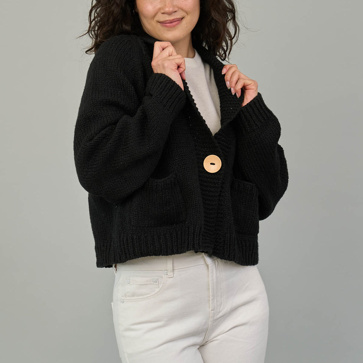 Short Cotton Cardi
