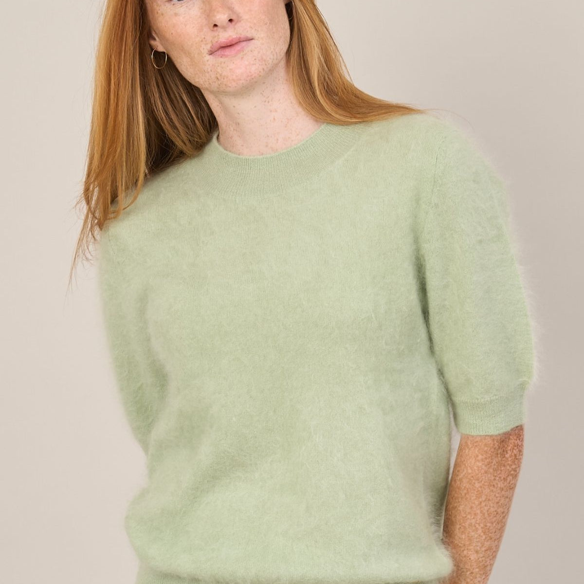 Brushed Cashmere Sweater