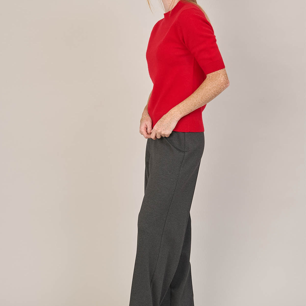 Flat Front WL Ponte Pant