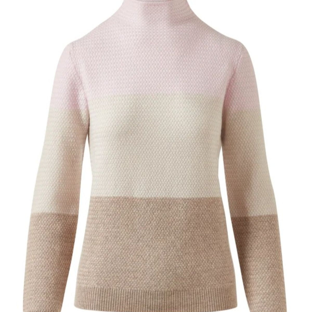 Textured Colour Block Funnel