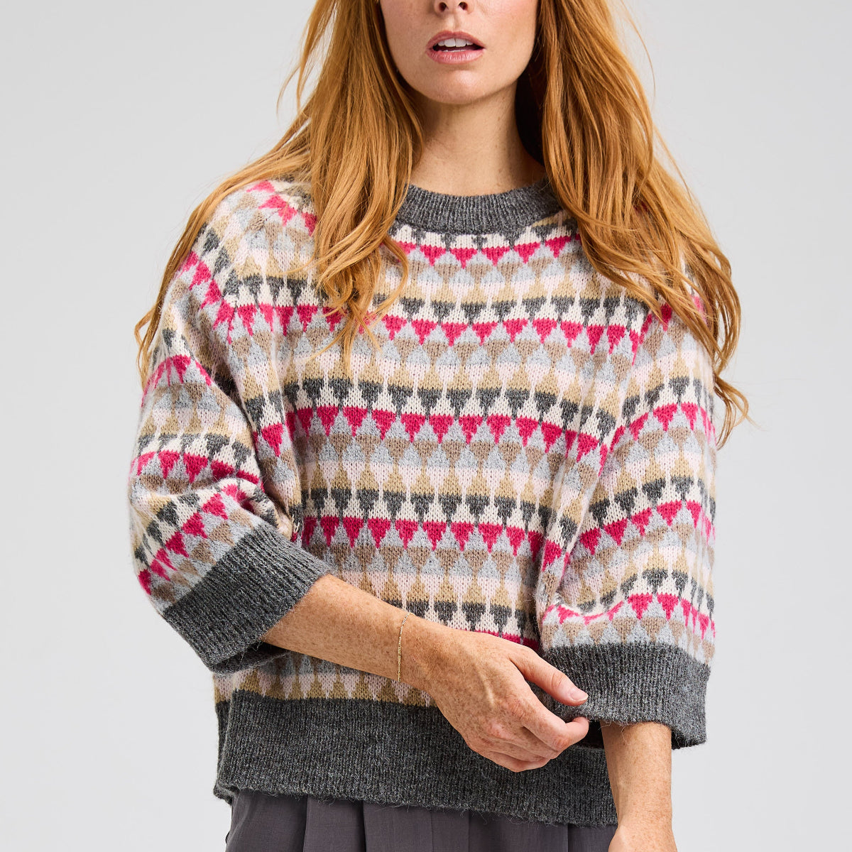 Mohair Fairisle Sweater
