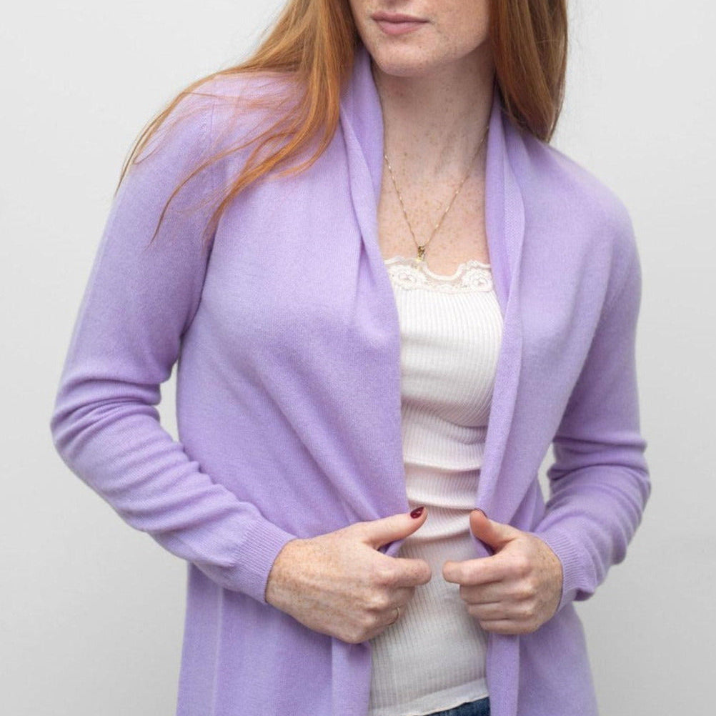 Rolled Collar Cardigan