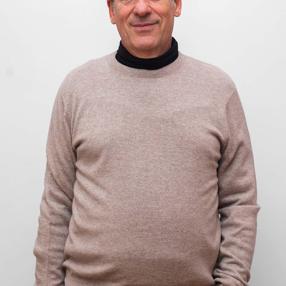 Cashmere Men's Crew Neck Sweater