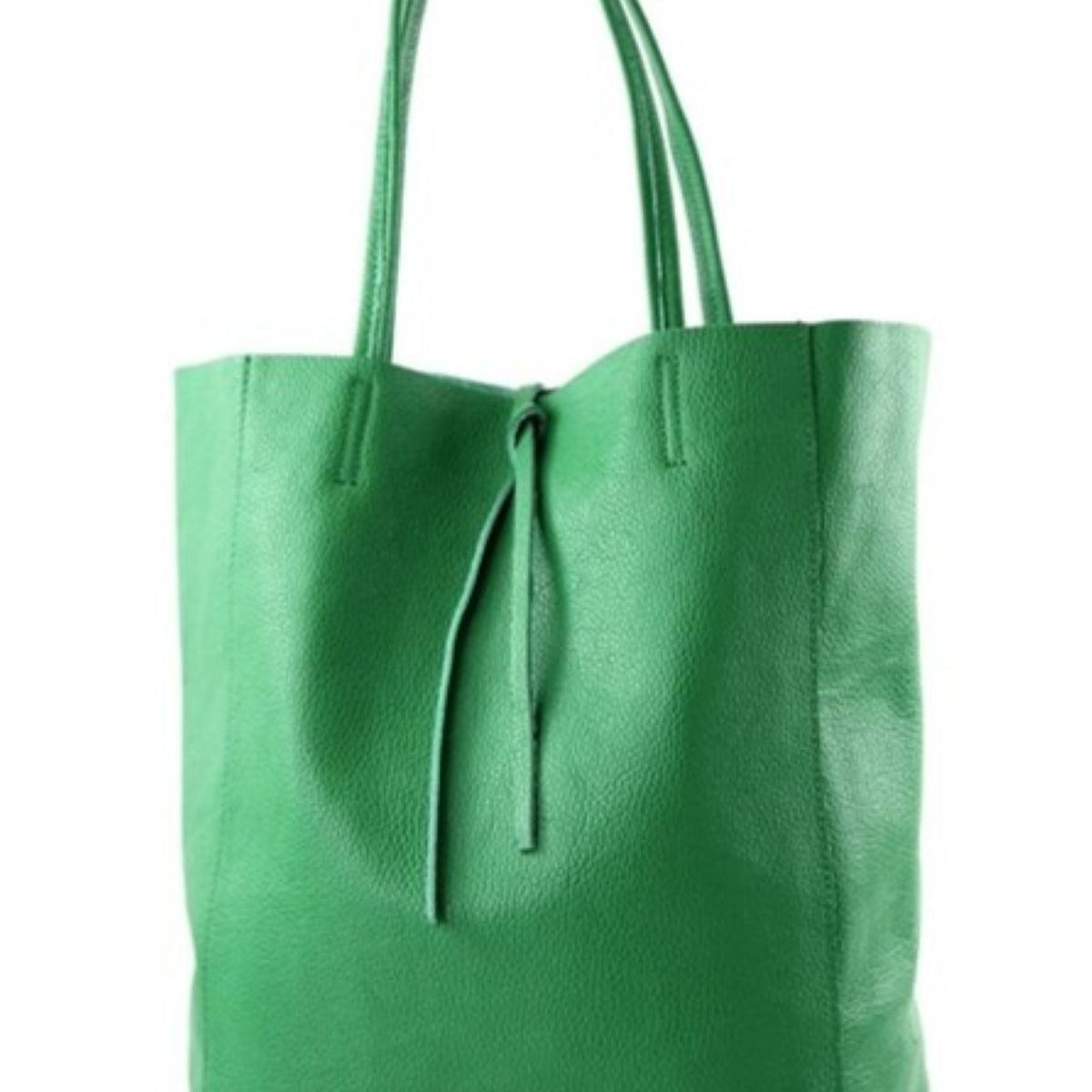 Leather Shoulder Tote Bag