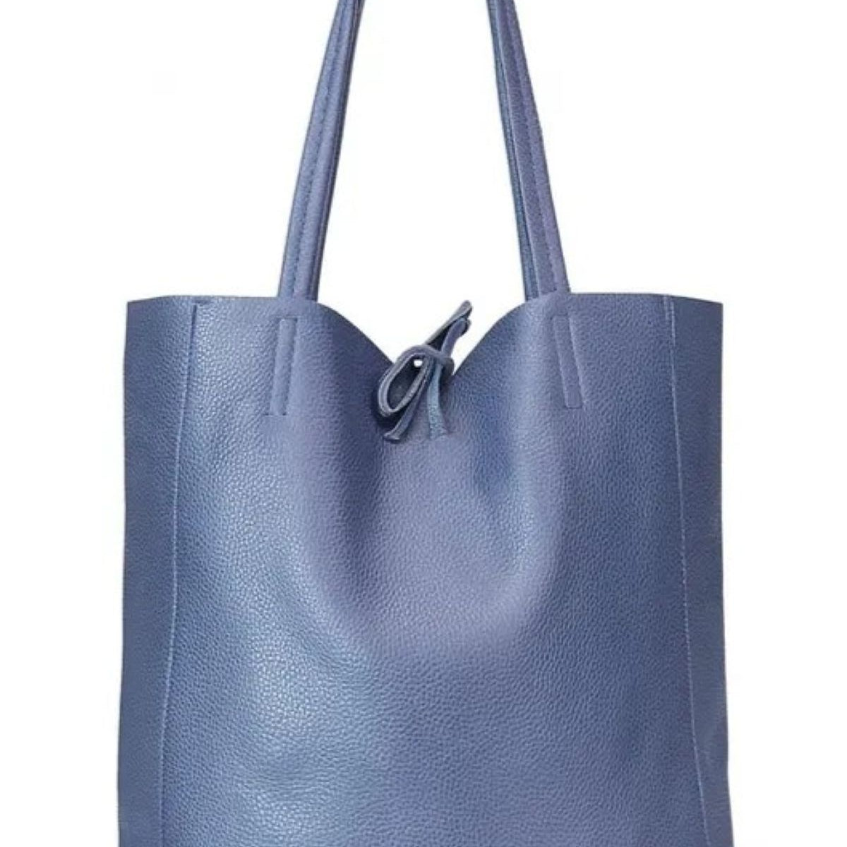 Leather Shoulder Tote Bag