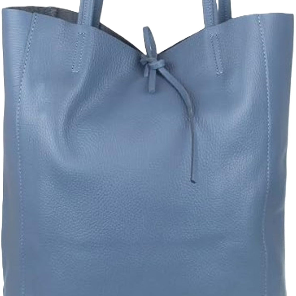 Leather Shoulder Tote Bag