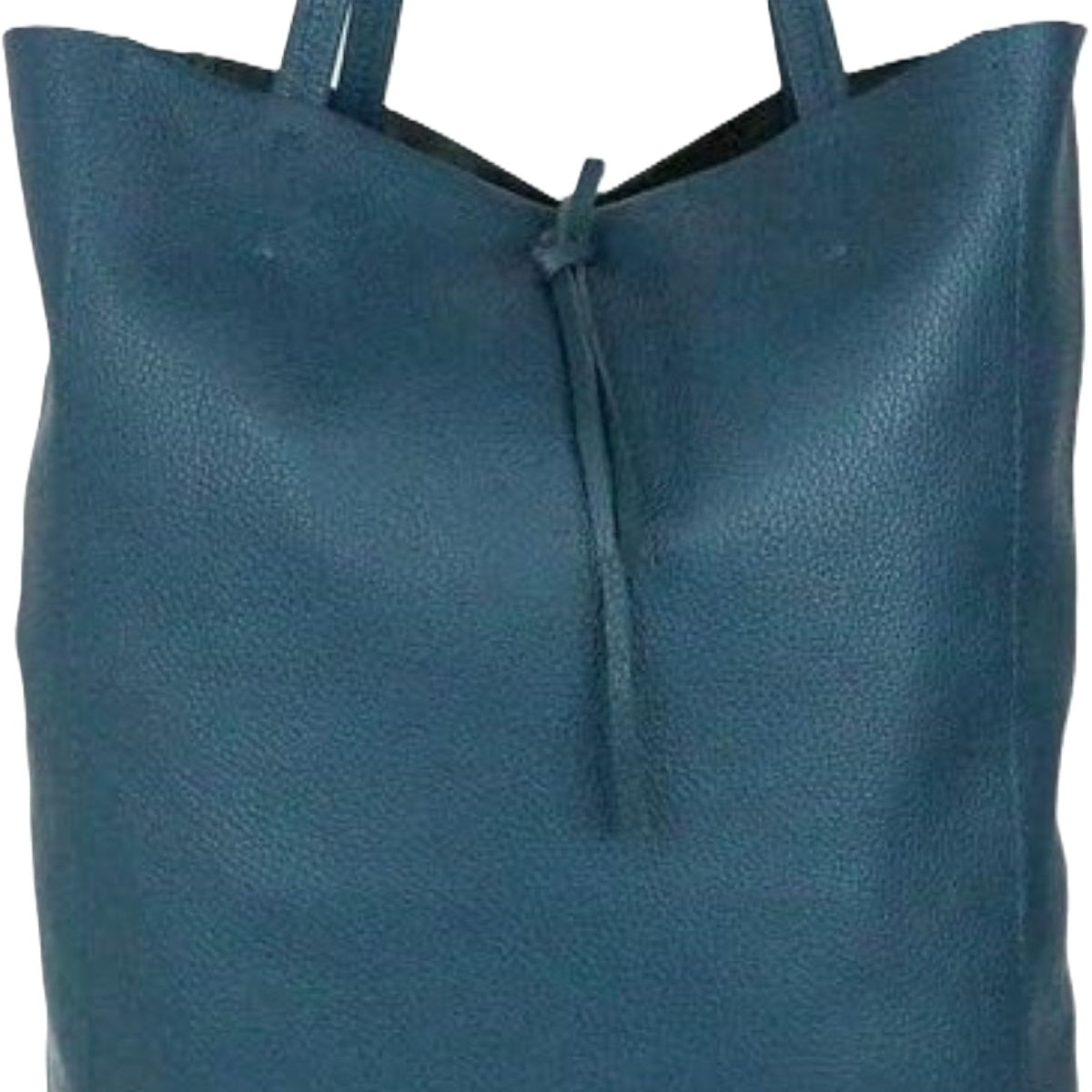 Leather Shoulder Tote Bag