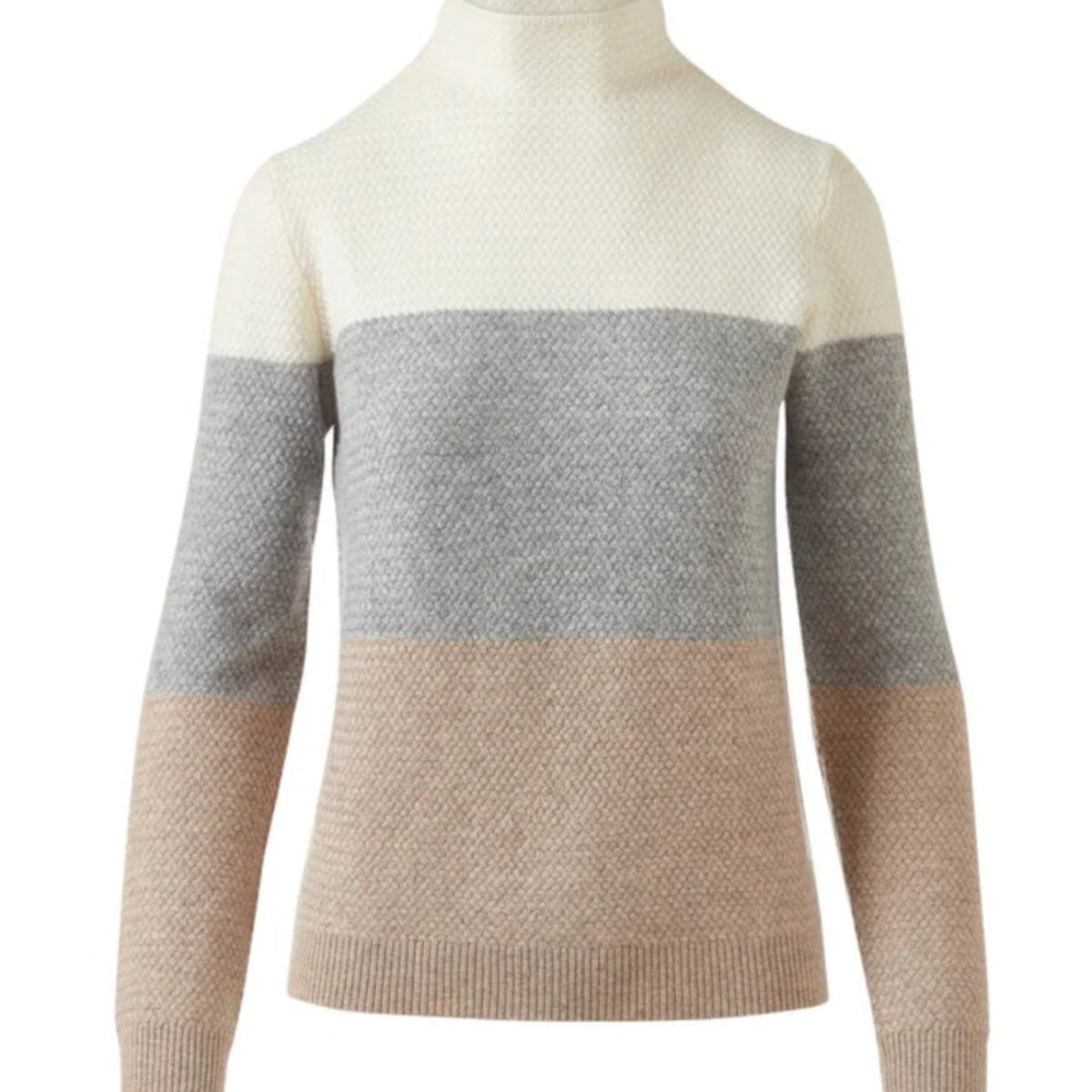 Textured Colour Block Funnel