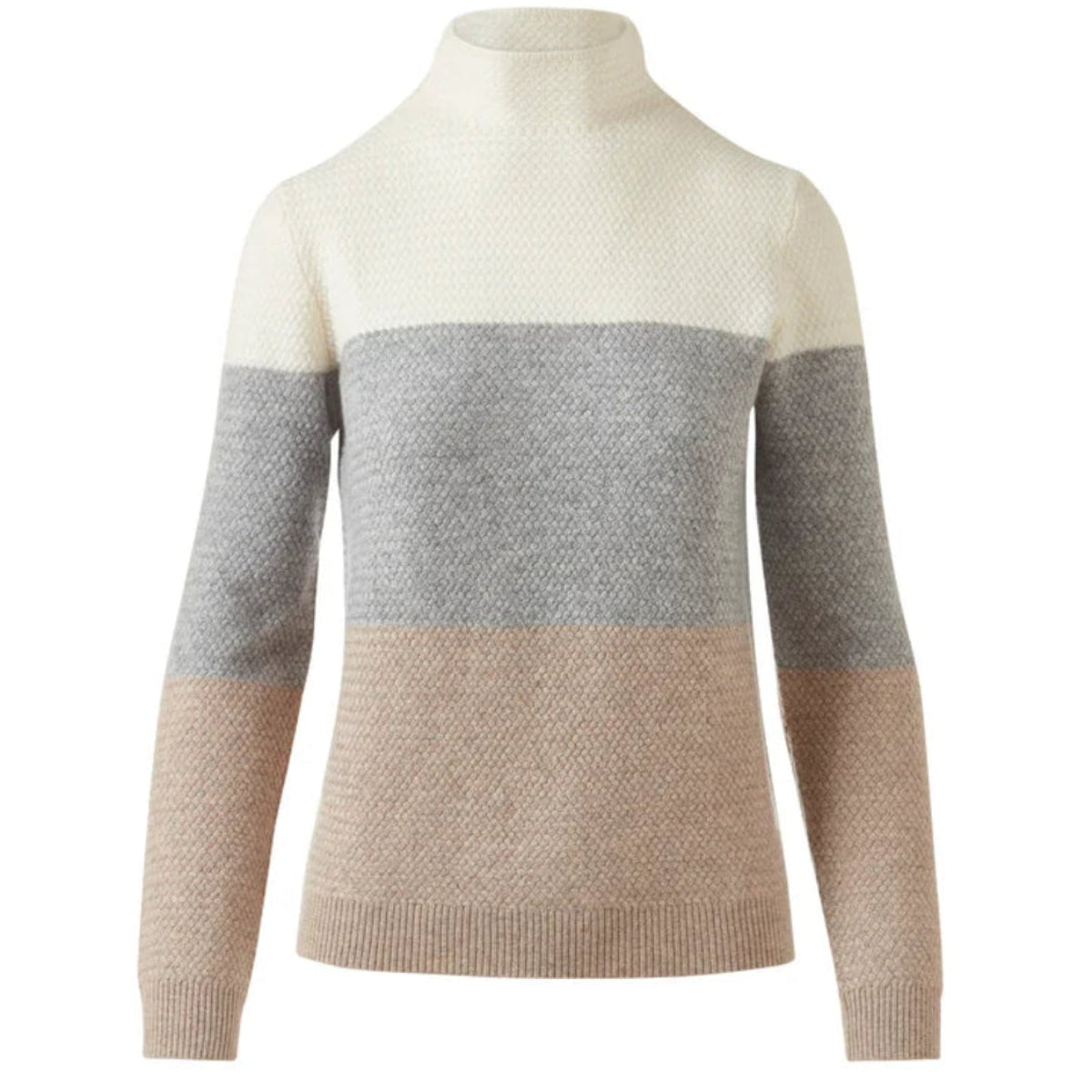 Textured Colour Block Funnel