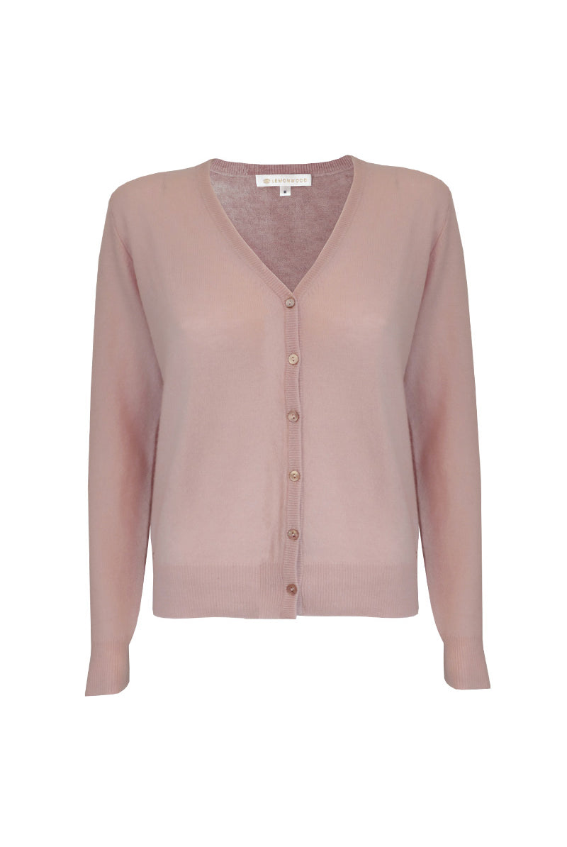 Lemonwood - Millie Cashmere Button-Up Cardigan