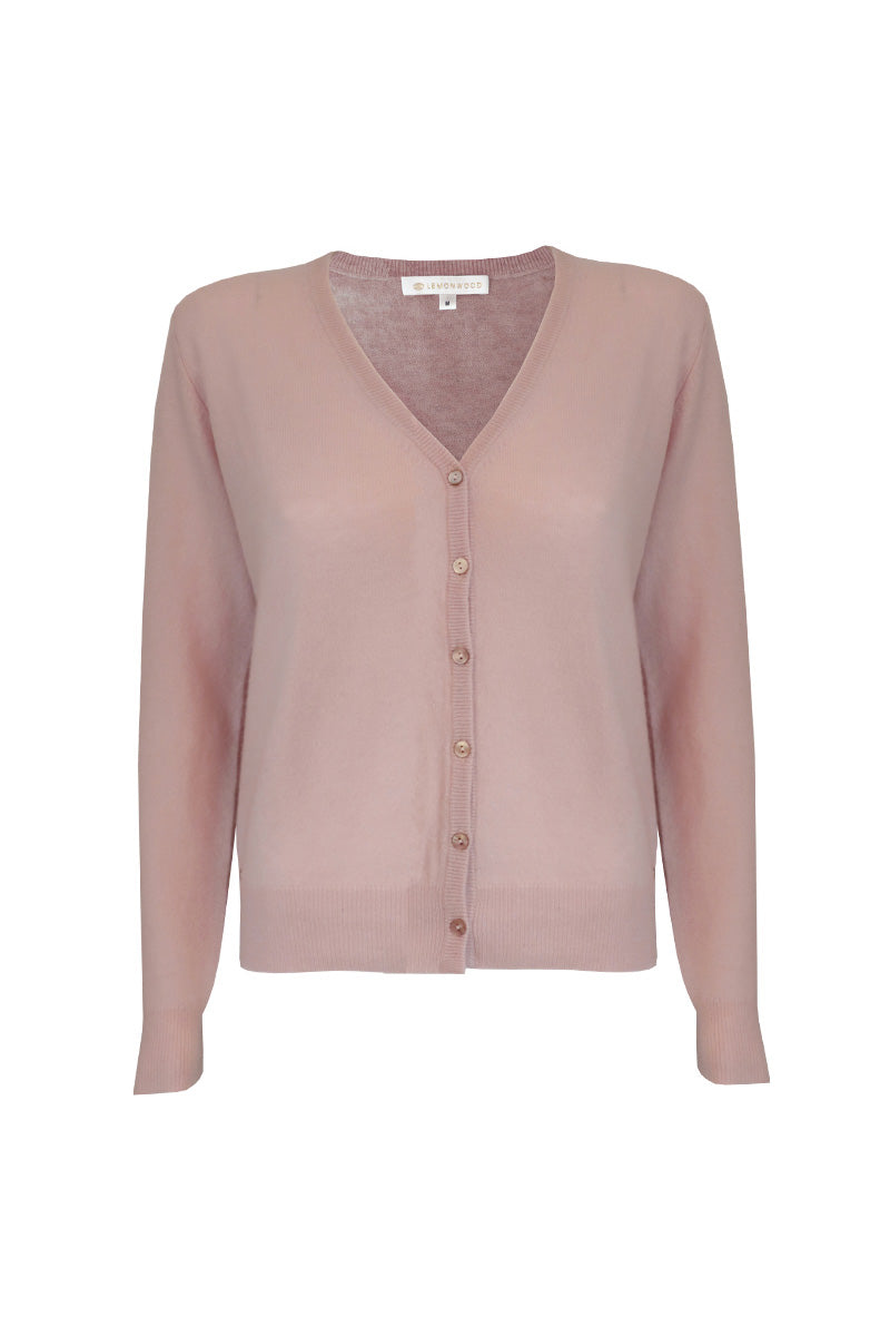 Lemonwood - Millie Cashmere Button-Up Cardigan
