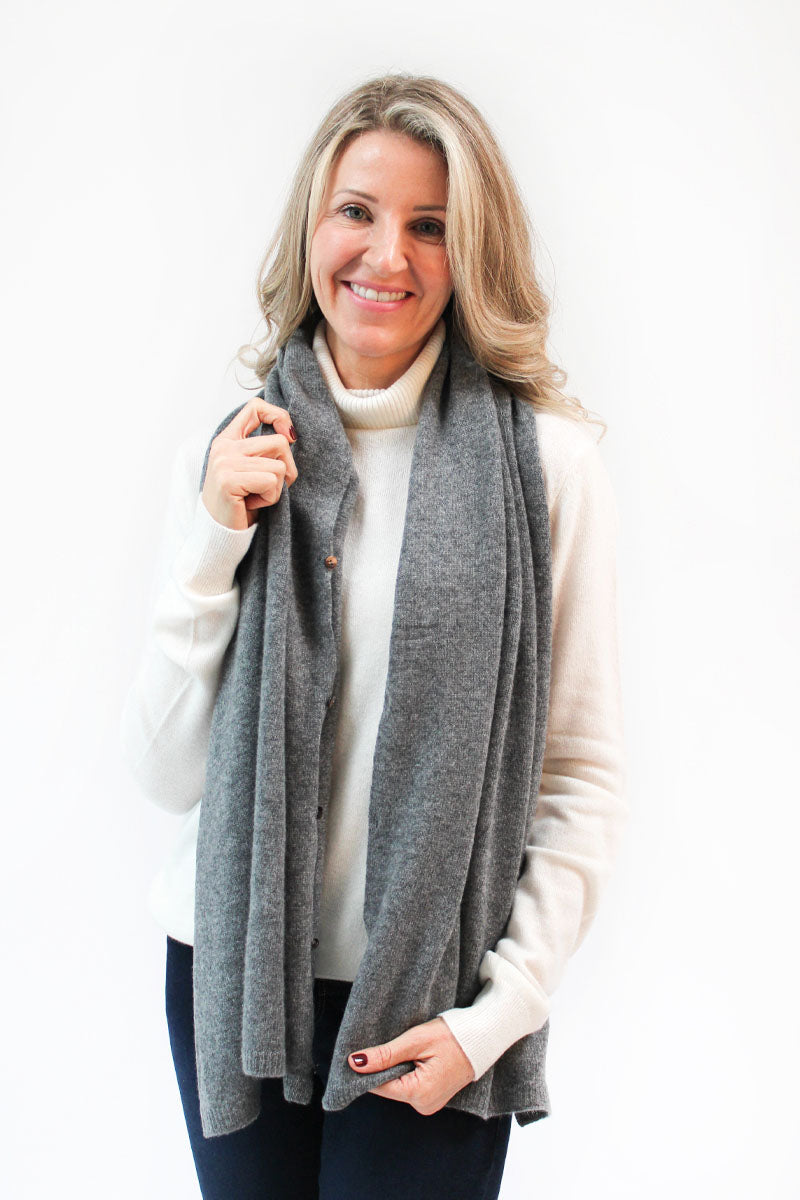 Lemonwood - Peony Button Poncho