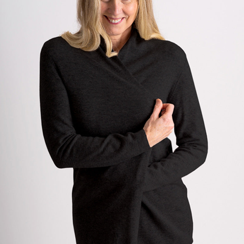 Lemonwood - Rolled Collar Cardigan