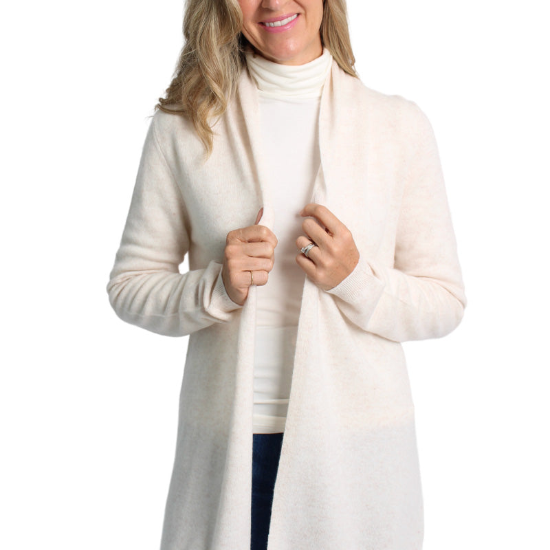 Lemonwood - Rolled Collar Cardigan