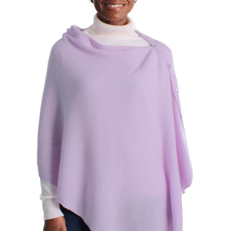 Lemonwood - Peony Button Poncho