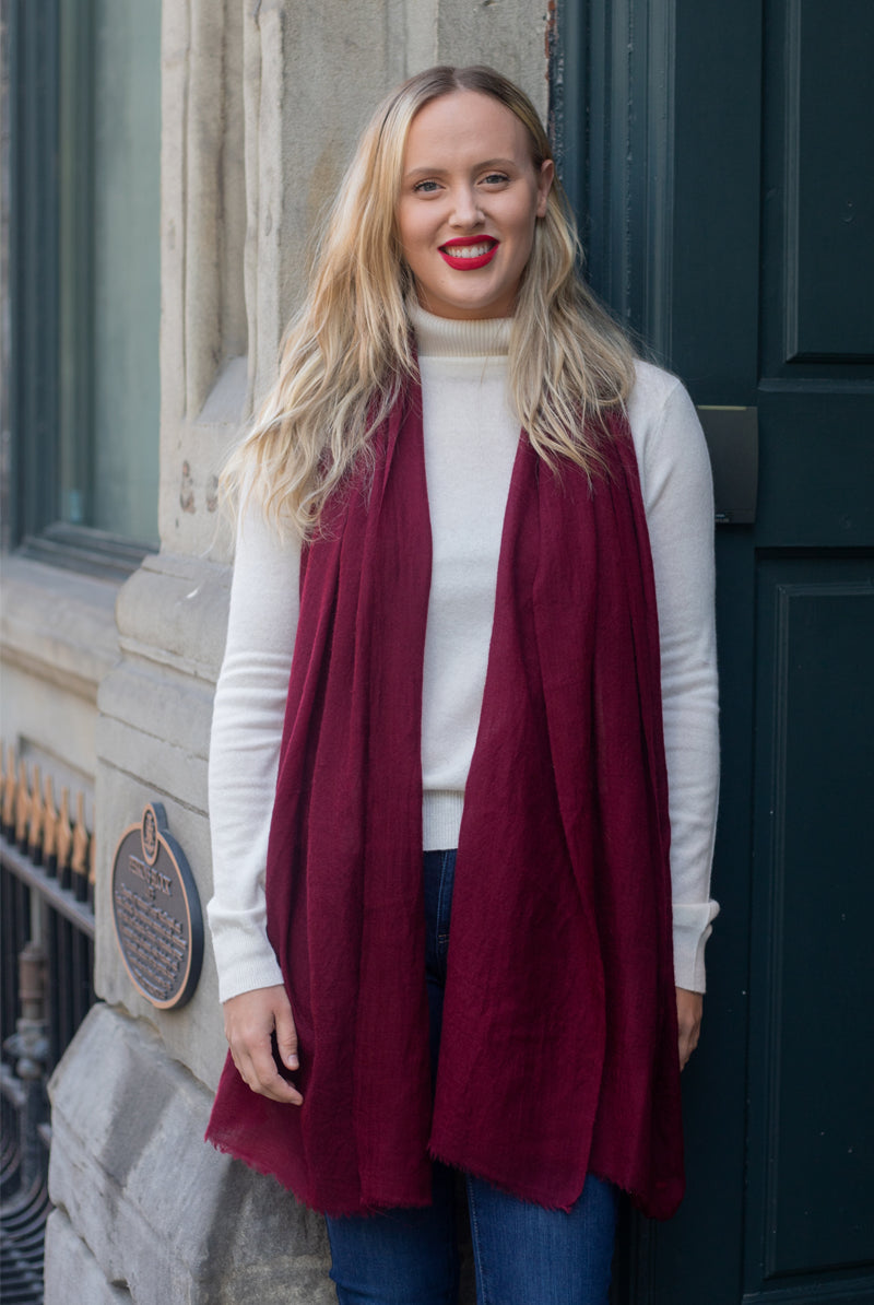 Lemonwood - Poppy Woven Scarf