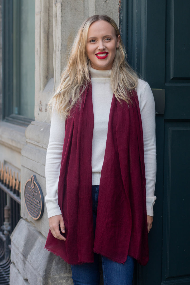 Lemonwood - Poppy Woven Scarf
