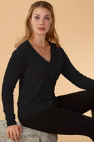 Lemonwood - Millie Cashmere Button-Up Cardigan