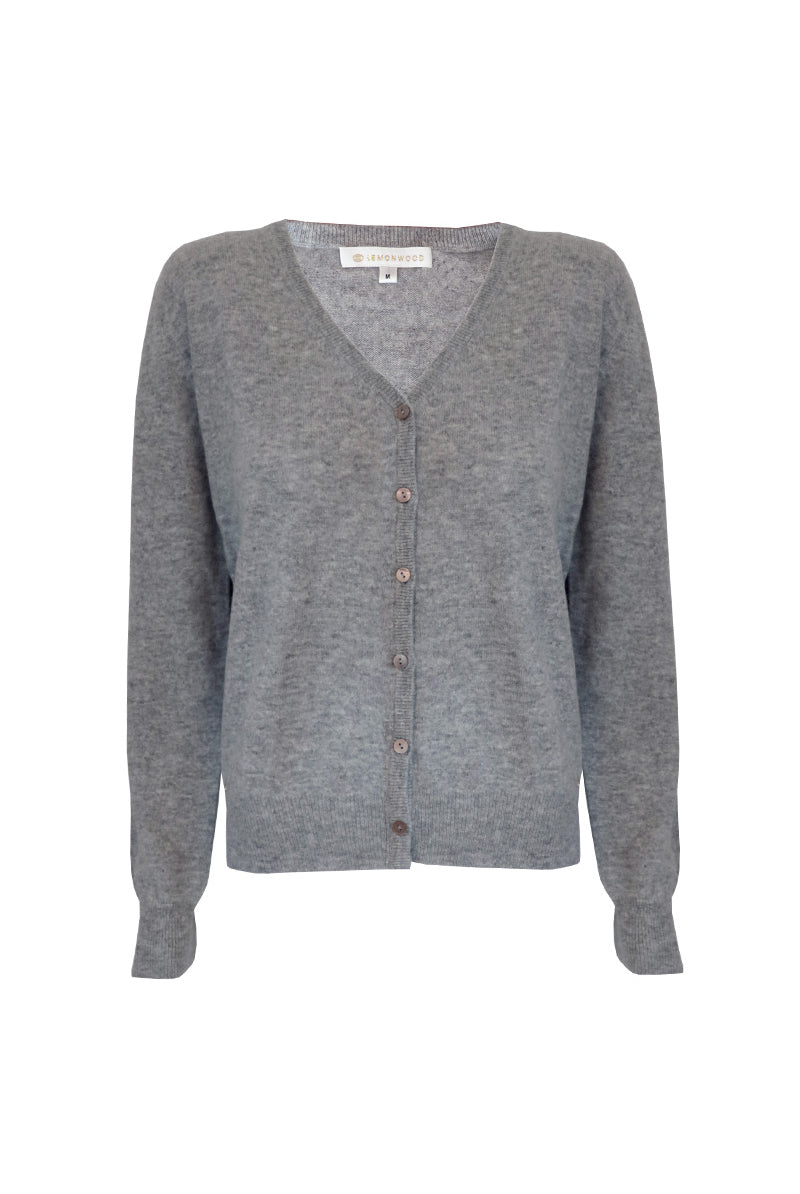Lemonwood - Millie Cashmere Button-Up Cardigan
