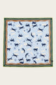 Horse Design Silk Bandana
