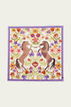 Horse Design Silk Scarf