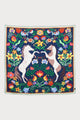 Horse Design Silk Scarf