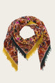Flowers Wool Square