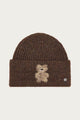 Teddy Bear Knitted Beanie