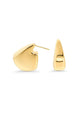 Navy Hoop Earrings