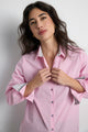 Mini Stripe Cotton Blouse
