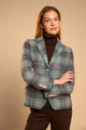 Plaid Blazer