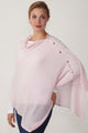 Peony Button Poncho