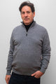 Cashmere Men's Half Zip Sweater