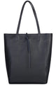 Leather Shoulder Tote Bag