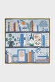 Bookworm Silk Square