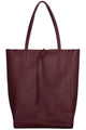 Leather Shoulder Tote Bag