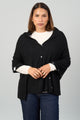 Peony Button Poncho