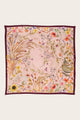 Cottage Floral Silk Square