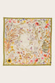 Cottage Floral Silk Square