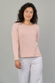 Crew Neck Cotton Sweater