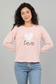 Crew Neck Love Sweater