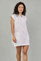Cap Sleeve V-Neck Dress